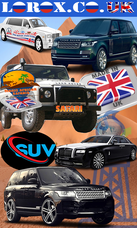 Safari SUV Automotive Production United Kingdom - Made in Britain 🌍lorox.co.uk - British Car Retail -  English Vehicle Manufacturers & Factories - UK Autos Brands & Products Exports / Imports