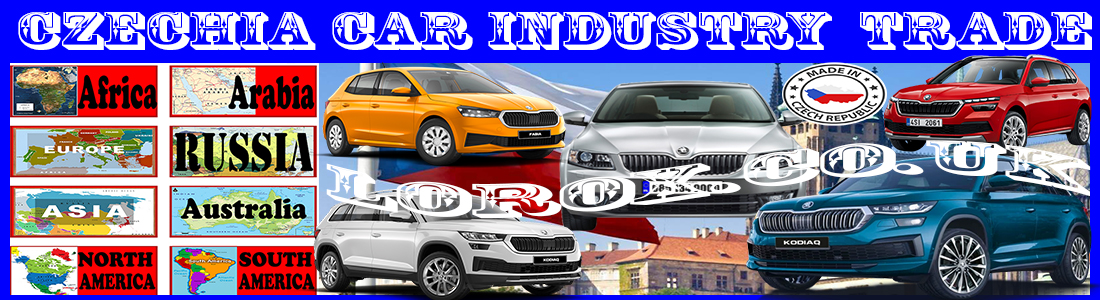 Automobiles Industry Czechia - Made in Czechia - Czechia Exports - Imports Car Industry - AirportTransfersTaxi.com